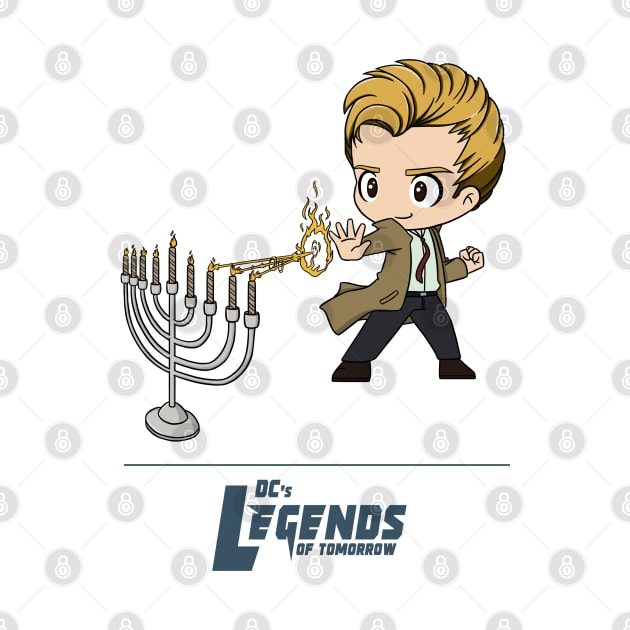 Festive Tiny John Constantine by RotemChan