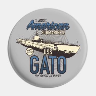 USS Gato Pin