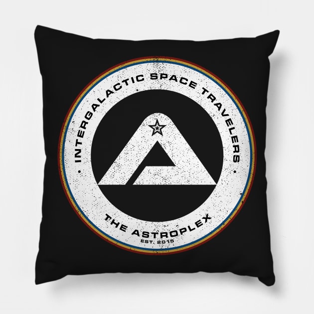 The Astroplex '80s Logo Pillow by HerrNox