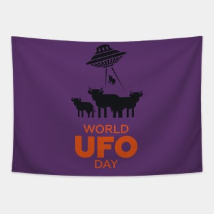 World UFO Day Tapestry