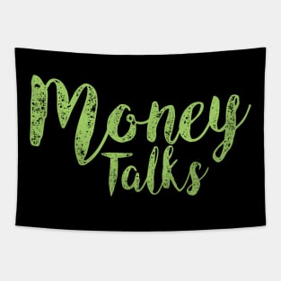 Money Talks Tapestry