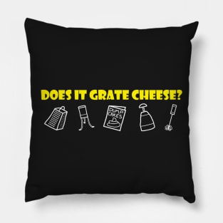 Does It Grate Cheese? Pillow