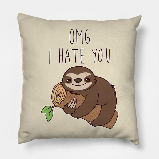 sloth pillow
