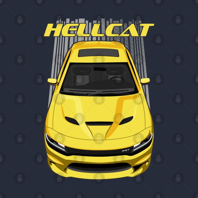 Charger Hellcat - Yellow by V8social