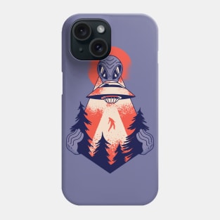 Forest - Alien Abduction Phone Case