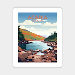 ACADIA NATIONAL PARK Art Magnet