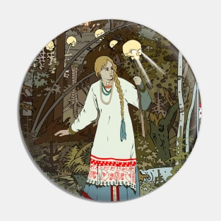 Vasilisa (Bilibin painting) Pin