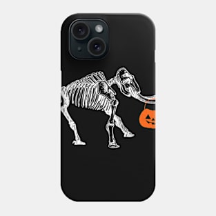 Halloween Mammoth Trick or Treat Costume Phone Case