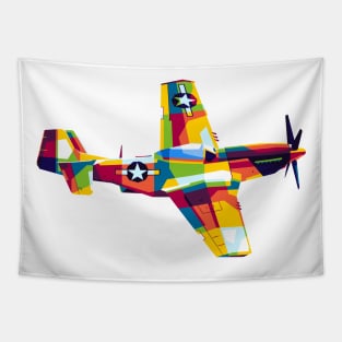 P-51 Mustang Tapestry