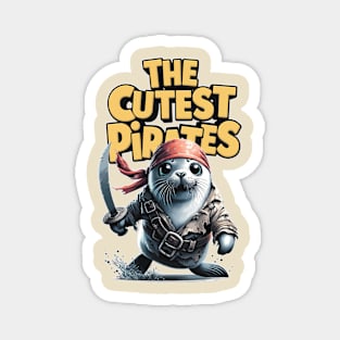 Harp Seal - The Cutest Pirates Magnet