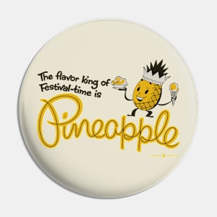 Vintage Pineapple Advertisment Pin