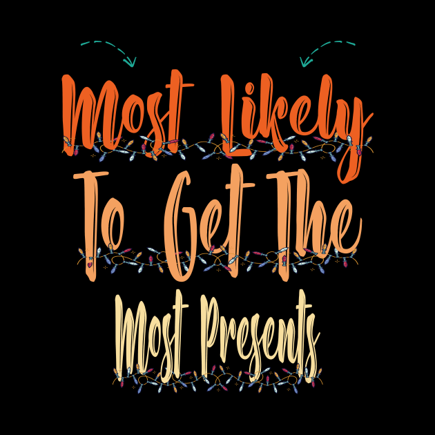 Most Likely To Get The Most Presents by Officail STORE