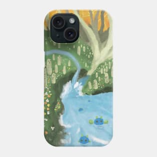 yellow skies Phone Case