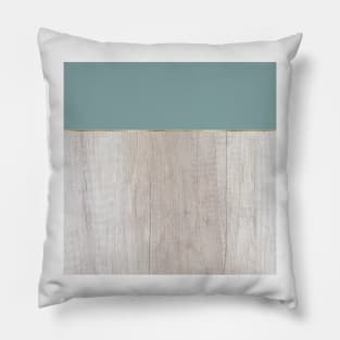 Oak teal Pillow