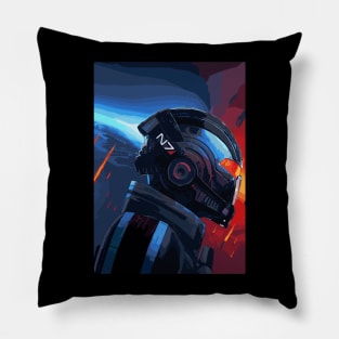 mass effect Pillow