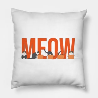 cat desgin Pillow