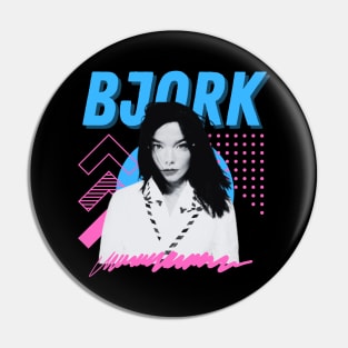 Bjork***original retro Pin