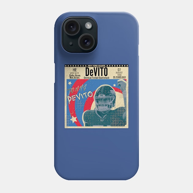 Tommy DeVito Giants Phone Case by Grade Design