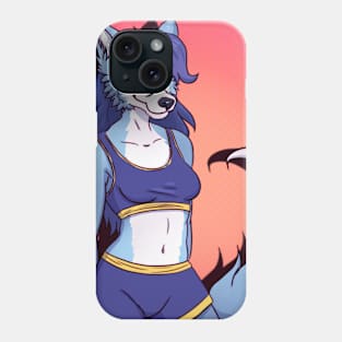 Blue Fox Phone Case