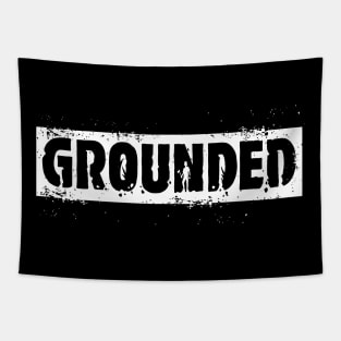 grunge of ground Tapestry