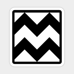 Chevron Pattern 41 Magnet