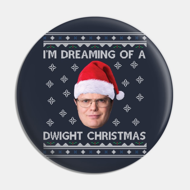 Im Dreaming Of  A Dwight Christmas The Office Pin by Nova5