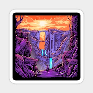 Fantasy landscape Magnet