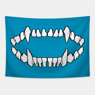 Fox Teeth Tapestry