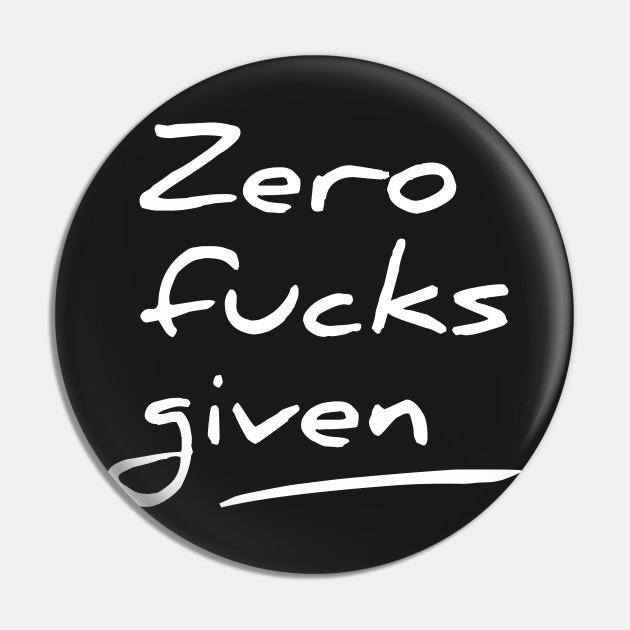 Zero Fucks Given 0 Fucks Given 0FG Tote Bag