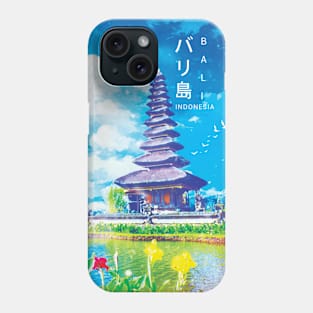 BALI Island Anime Style Tourism Phone Case