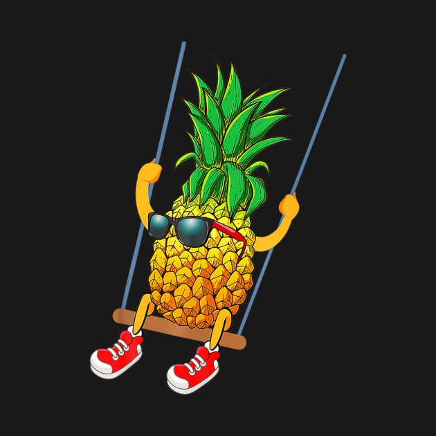 Funny swinging pineapple swinger sunglasses summer by Tianna Bahringer