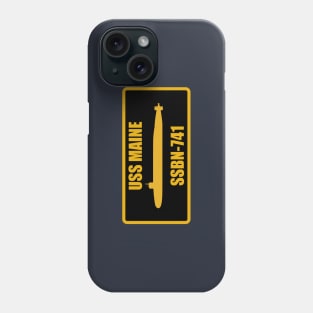 USS Maine (SSBN-741) Phone Case