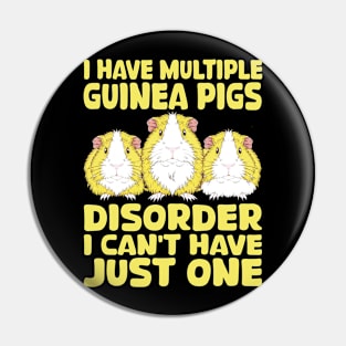 i have multiple guinea pigs disorder i can't have just one Pin