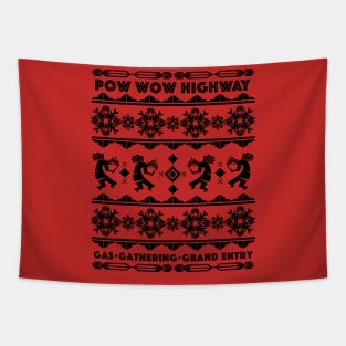 POW WOW HIGH WAY WINTER Tapestry