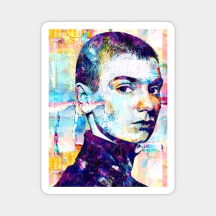 Sinead O'Connor Abstract Paintings Magnet