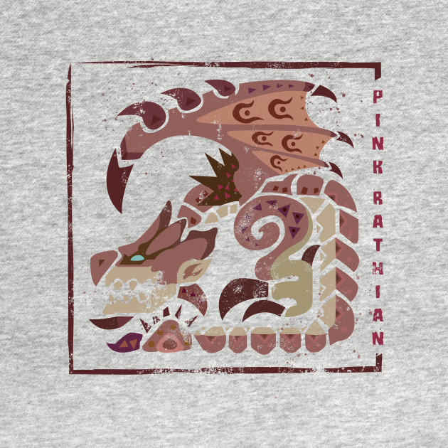 Disover Monster Hunter World - Pink Rathian - Monster Hunter World - T-Shirt