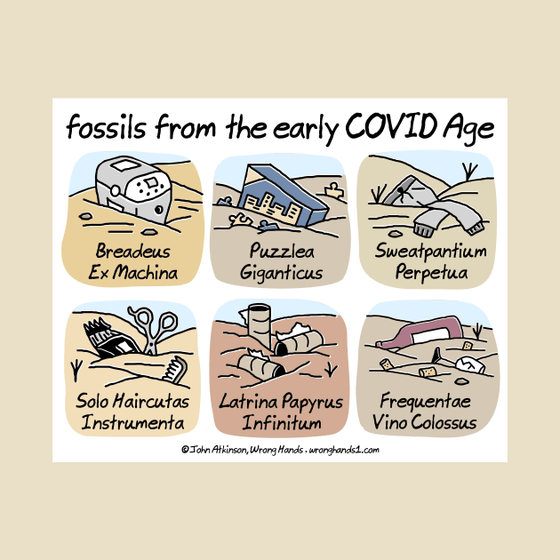Fossils from the early COVID Age by WrongHands