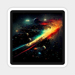 Galaxy Highway Magnet