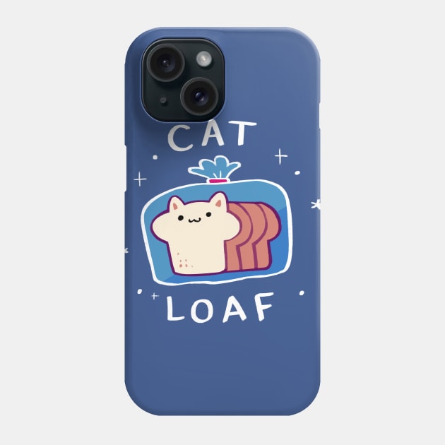 Cat Loaf Phone Case by giraffalope