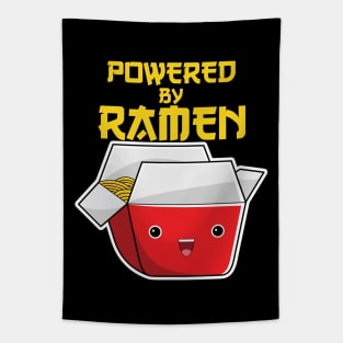 Powered By Ramen Kawaii Carton Bowl Face Tapestry