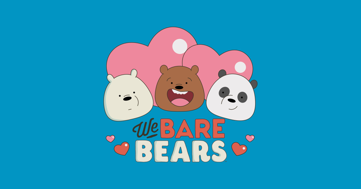 I Love We Bare Bears - Best Friends Forever - We Bare Bears - Sticker