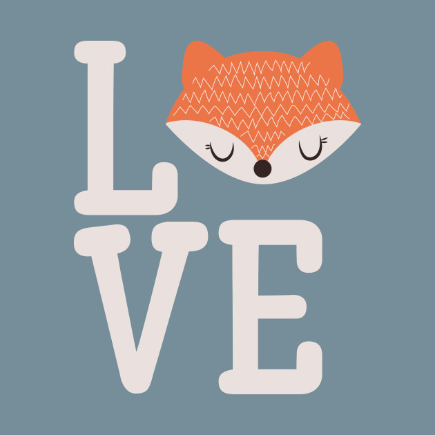 Disover Love Foxes - Fox - T-Shirt