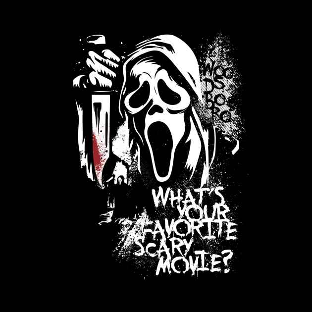 Favorite Scary Movie - Scream - Tapestry