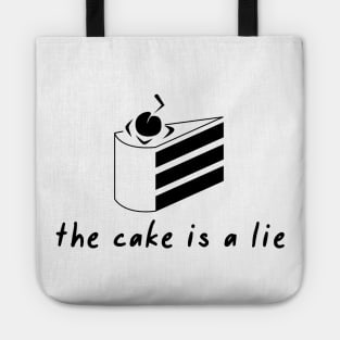 the cake is a lie Tote