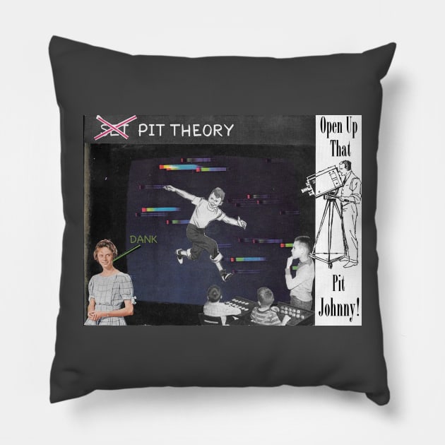 Mosh Pit Theory Pillow by The Badin Boomer