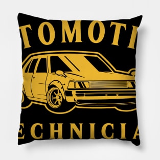 automotive technician Pillow