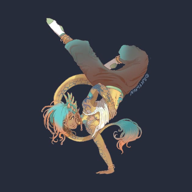 Graffiti Dancer by Azriel8Y8