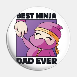 Ninja Dad Pin