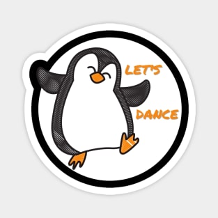 Penguin Dance Magnet