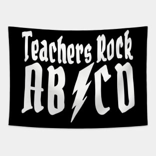 Teachers Rock ABCD Tapestry